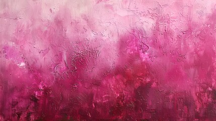 Sticker - pink-purple backdrop, water drops on surface, vividly pink hues