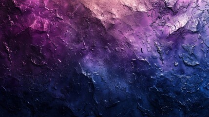 Wall Mural - An abstract web banner design with a dark blue purple color gradient background and grainy texture effect