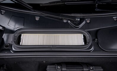 Sticker - Cabin air filter