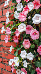 Wall Mural - beautiful flowers in the garden