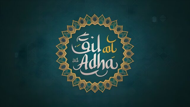 Festive Eid Al Adha Mubarak Graphic