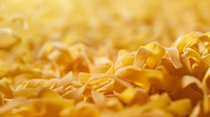 Poster - Raw pasta closeup Pasta background : Generative AI
