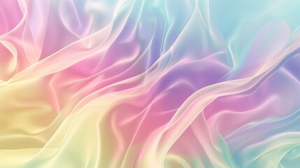 Poster - abstract background featuring soft pastel gradients blending seamlessly into each other