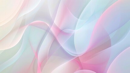 Poster - abstract background featuring soft pastel gradients blending seamlessly into each other