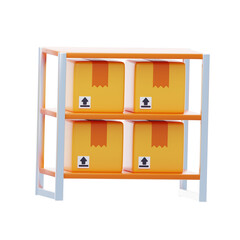Aufkleber - 3D Inventory of goods for sale