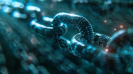 Digital chain breaking amidst a matrix of binary codes