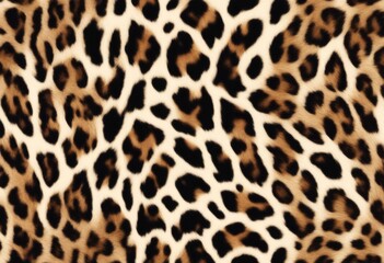 Wall Mural - cheetah animal skin seamless creative fabric pattern