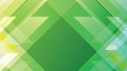 Poster - geometric green background. gradient abstract with diagonal lines background.