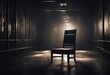 © wafi - chamber single dark ader interior wallpaper room torture made fictional interrogation banner chair header mystery suspense fear horror