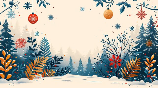 Business Christmas and New Year Cards. Vector illustration concepts for social media banner, background, greeting card, party invitation card, poster, website banner, marketing material