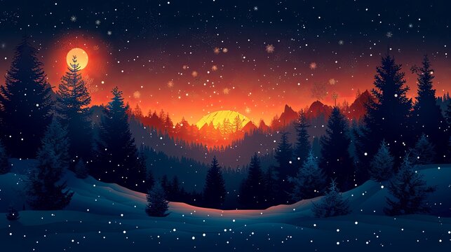 Business Christmas and New Year Cards. Vector illustration concepts for social media banner, background, greeting card, party invitation card, poster, website banner, marketing material
