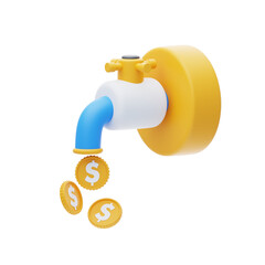 Poster - 3D Money flow drives economic growth and stability