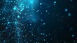 © MD - Abstract Technology Background with Blue Glowing Connections
