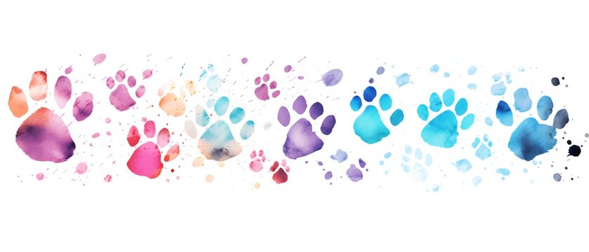 decoration art print paw projects element cat graphic pet scrapbooking isolated illustration tags drawn craft drawing white animal background clip hand cute design dog watercolour