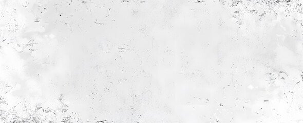 Poster - Abstract White Concrete Wall Texture with Gray Grunge Pattern