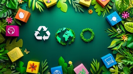 Sustainable development goals. SDGs. World Environment Day background concept