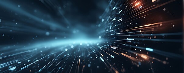 Digital background for advanced technological operations, neural networks, AI, data transmission, encryption, digital archives, audio and visual representations, scientific research and etc