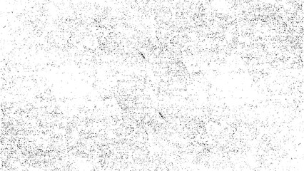 Black grainy texture isolated on white background. Distress overlay textured. Grunge design elements. Hand crafted vector texture. Vector illustration