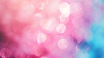 Wall Mural - Abstract kawaii pastel soft colorful smooth blurred textured background in pink tones - dreamy and playful design for creative projects and digital art