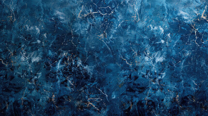 Wall Mural - Abstract blue marble texture background. Created with Ai