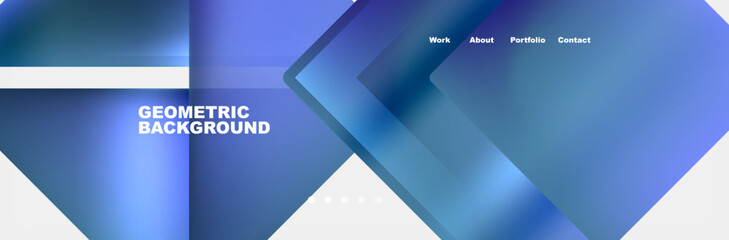 Triangle minimal web site page background design. Vector Illustration For Wallpaper, Banner, Background, Card, Book Illustration, landing page