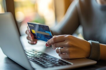 Poster - modern payment gateway interface for transactions