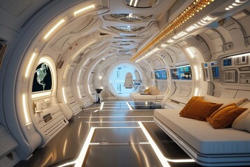 Poster - Design an alien spaceship interior