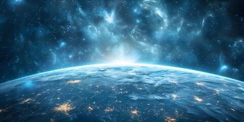 Wall Mural - cosmic classroom harnessing science fiction for innovative educator development