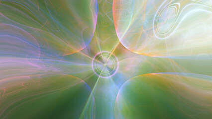 Wall Mural - nebula color smoke abstract illustration