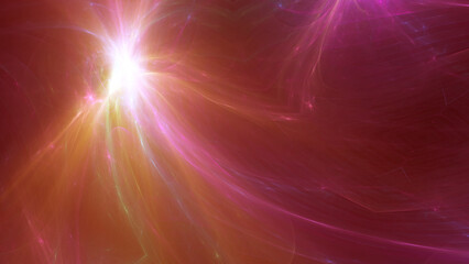 Wall Mural - nebula color smoke abstract illustration