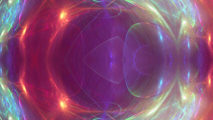 Wall Mural - nebula color smoke abstract illustration