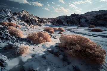 Wall Mural - river in the mountains