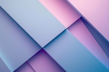 Pink and blue paper with geometric background