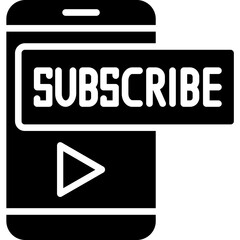 Sticker - Subscribe icon