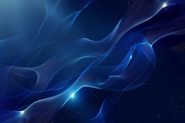 abstract modern dark blue presentation background futuristic digital wallpaper design