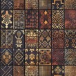 © Oksana Smyshliaeva - Assorted Collection of Traditional African Patterns and Textiles