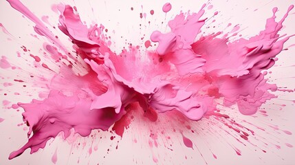 Wall Mural - shades pink paint splat