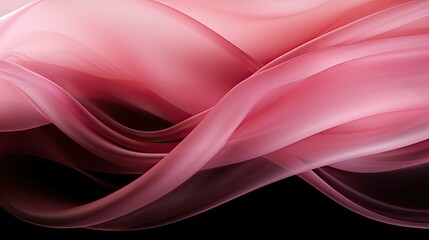 Wall Mural - shadow black and pink abstract