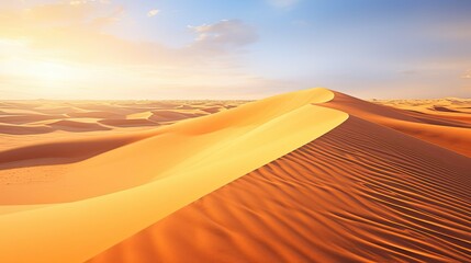 Wall Mural - sand golden landscape