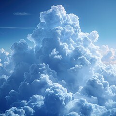 sky blue weather white nature clouds cloudscape cloudy sunlight atmosphere air day light bright fluffy