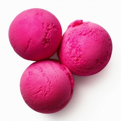 Canvas Print - Pink Ice Cream Balls