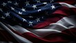 © vectorwin - contrast american flag dark background