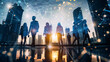 © Loostik - Equipe entreprise corporate technologie bureaux