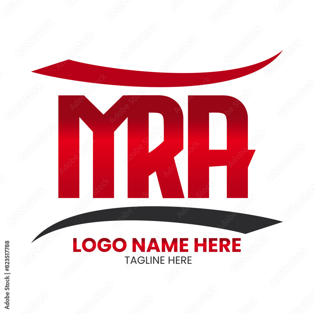 Mra Computer Logo MRA LOGO Stock Vector | Adobe Stock