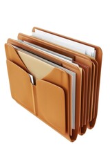 Poster - A close up view of a folder with several folders inside. Can be used for office or organization concepts