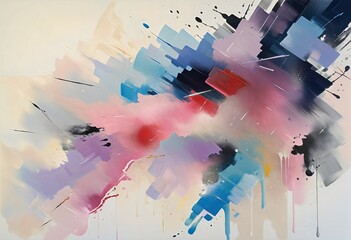 Wall Mural - vibrant artistic design
