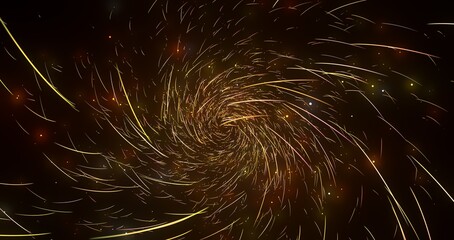 Poster - light wave background, 3d Rendering, Abstract Background, Light Background, Color Background