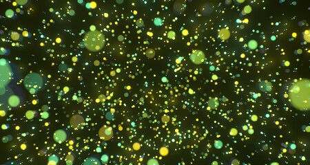Poster - Digital background for tech, AI, data