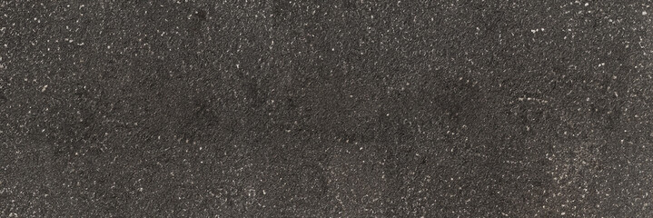 Canvas Print - Horizontal Tarmac Texture, Grainy Black Asphalt Road Background