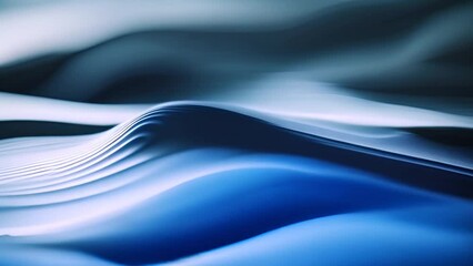 Poster - Close-Up View of Wavy Surface Generative AI